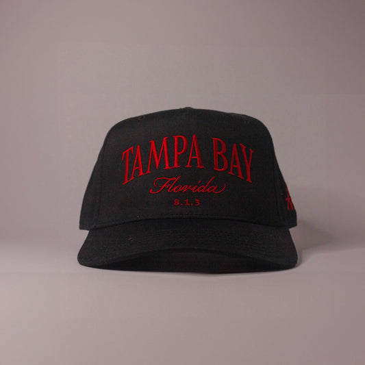 Tampa Bay Script Hat Red