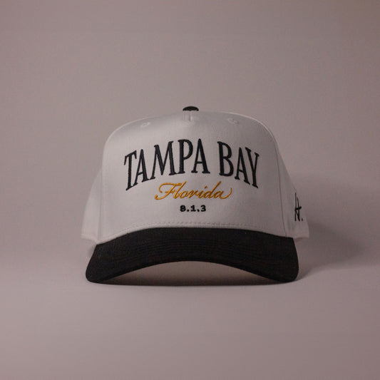 Tampa Bay Script Hat Gold